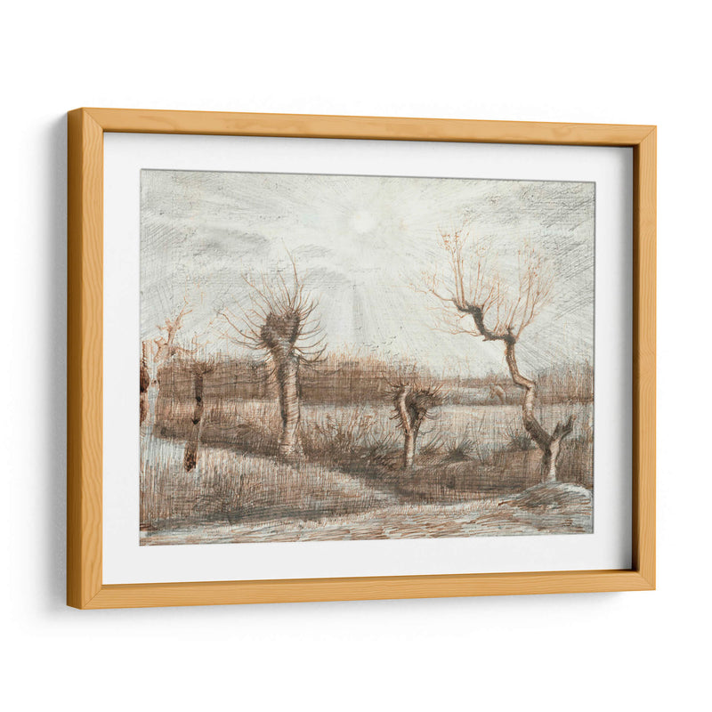Tétardos (Pollards) - Vincent Van Gogh | Cuadro decorativo de Canvas Lab