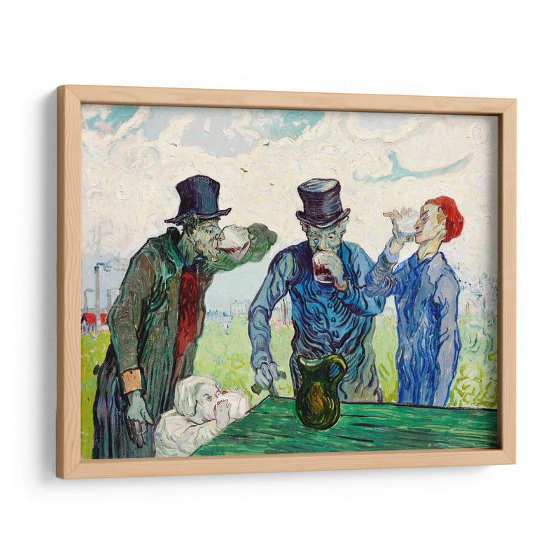 Los bebedores - Vincent Van Gogh | Cuadro decorativo de Canvas Lab