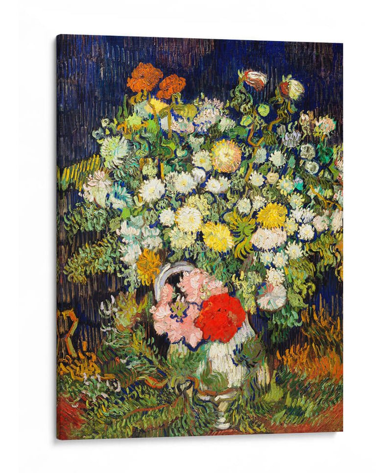 Ramo de flores en un jarrón - Vincent Van Gogh | Cuadro decorativo de Canvas Lab