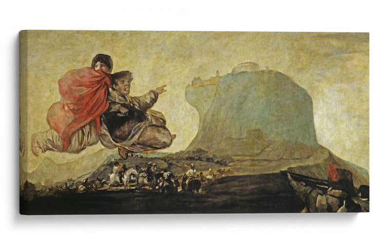 Visión fantástica o Asmodea - Francisco de Goya | Cuadro decorativo de Canvas Lab