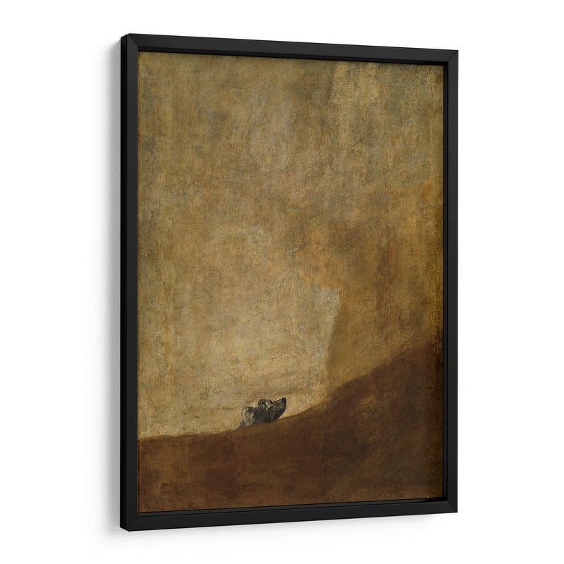El perro - Francisco de Goya | Cuadro decorativo de Canvas Lab