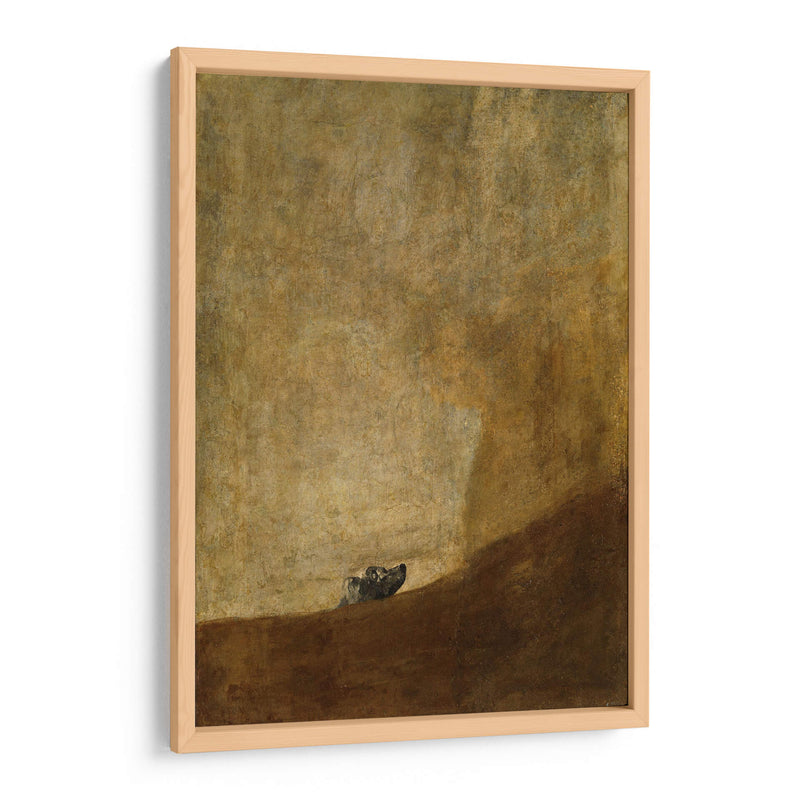El perro - Francisco de Goya | Cuadro decorativo de Canvas Lab