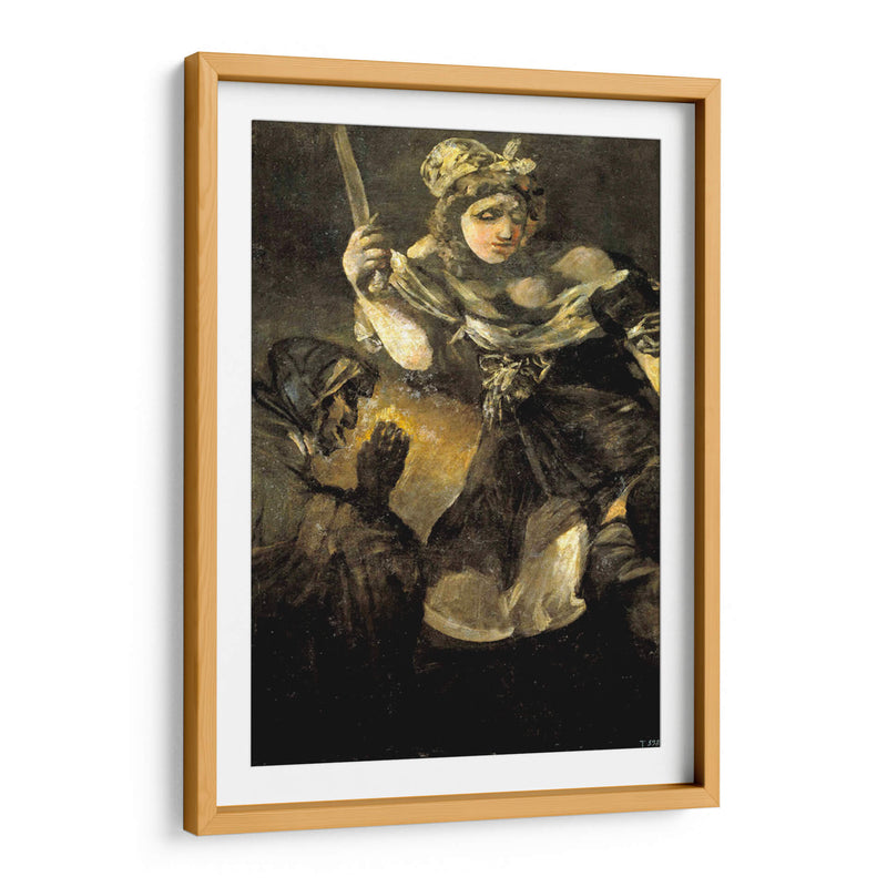 Judith y Holofernes - Francisco de Goya | Cuadro decorativo de Canvas Lab