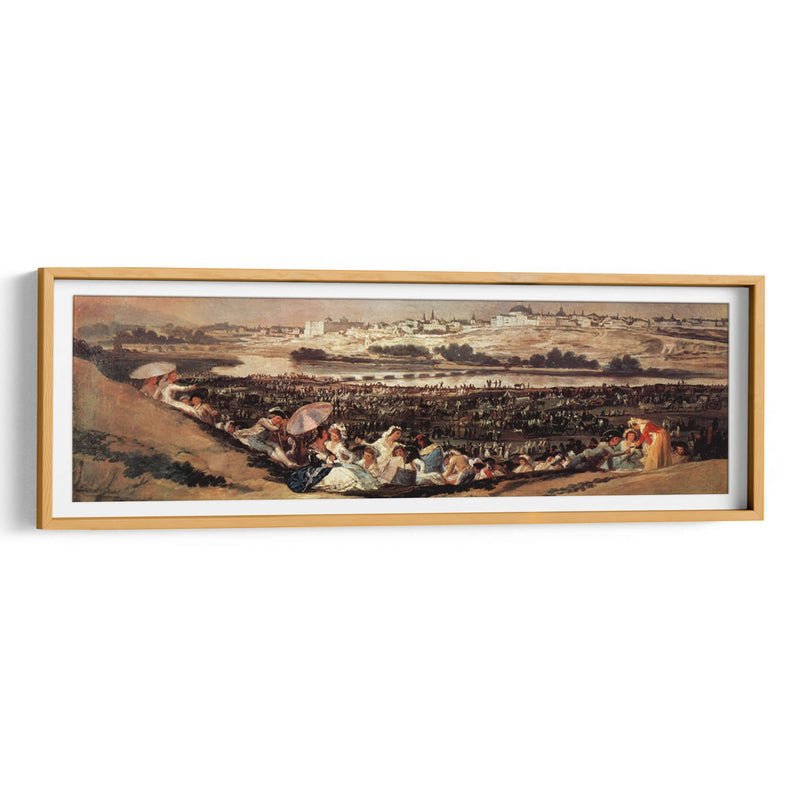 La pradera de San Isidro - Francisco de Goya | Cuadro decorativo de Canvas Lab