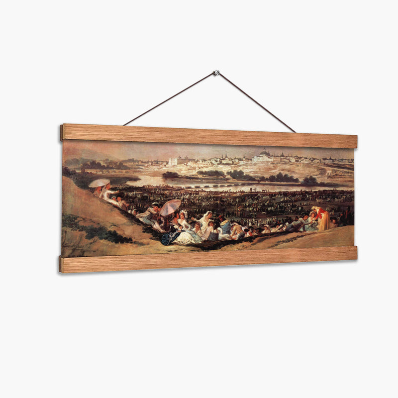 La pradera de San Isidro - Francisco de Goya | Cuadro decorativo de Canvas Lab