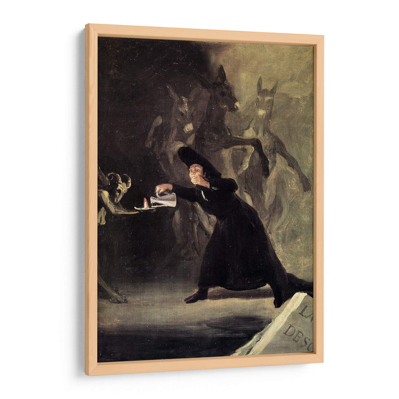 El hechizado - Francisco de Goya | Cuadro decorativo de Canvas Lab