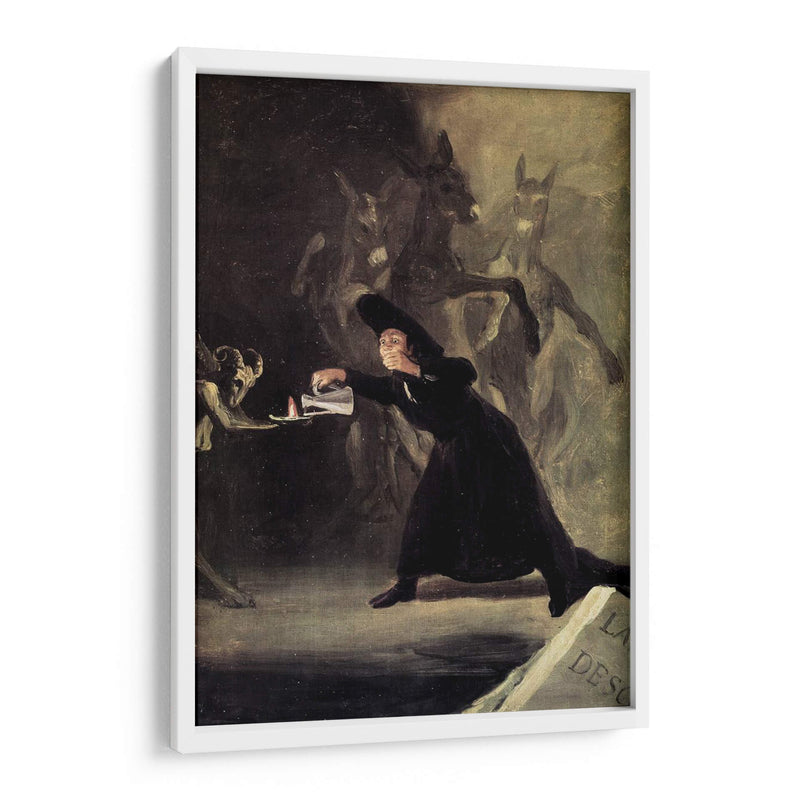 El hechizado - Francisco de Goya | Cuadro decorativo de Canvas Lab