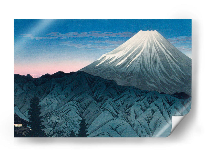 Monte Fuji desde Hakone - Hiroaki Takahashi | Cuadro decorativo de Canvas Lab