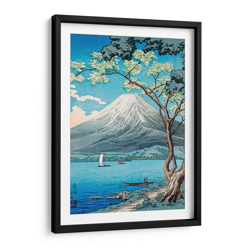 Monte Fuji desde el lago Yamanaka - Hiroaki Takahashi | Cuadro decorativo de Canvas Lab