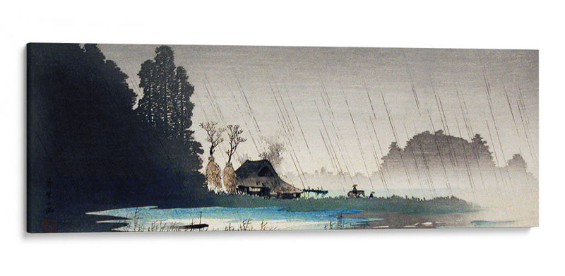 Lluvia en Igusa - Hiroaki Takahashi | Cuadro decorativo de Canvas Lab
