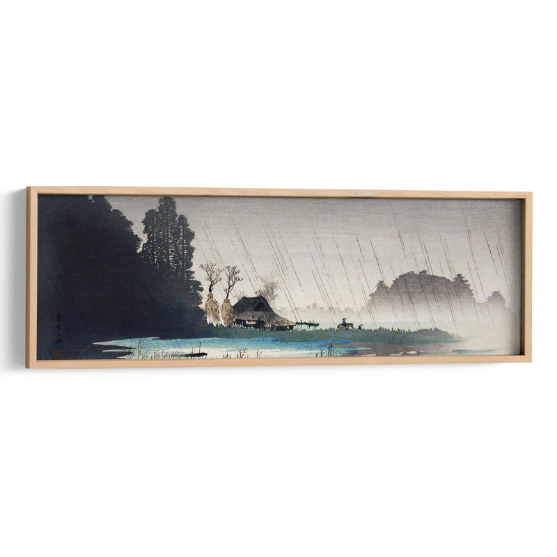 Lluvia en Igusa - Hiroaki Takahashi | Cuadro decorativo de Canvas Lab