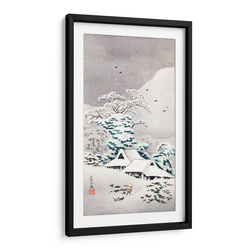 Sawatari en la nieve - Hiroaki Takahashi | Cuadro decorativo de Canvas Lab