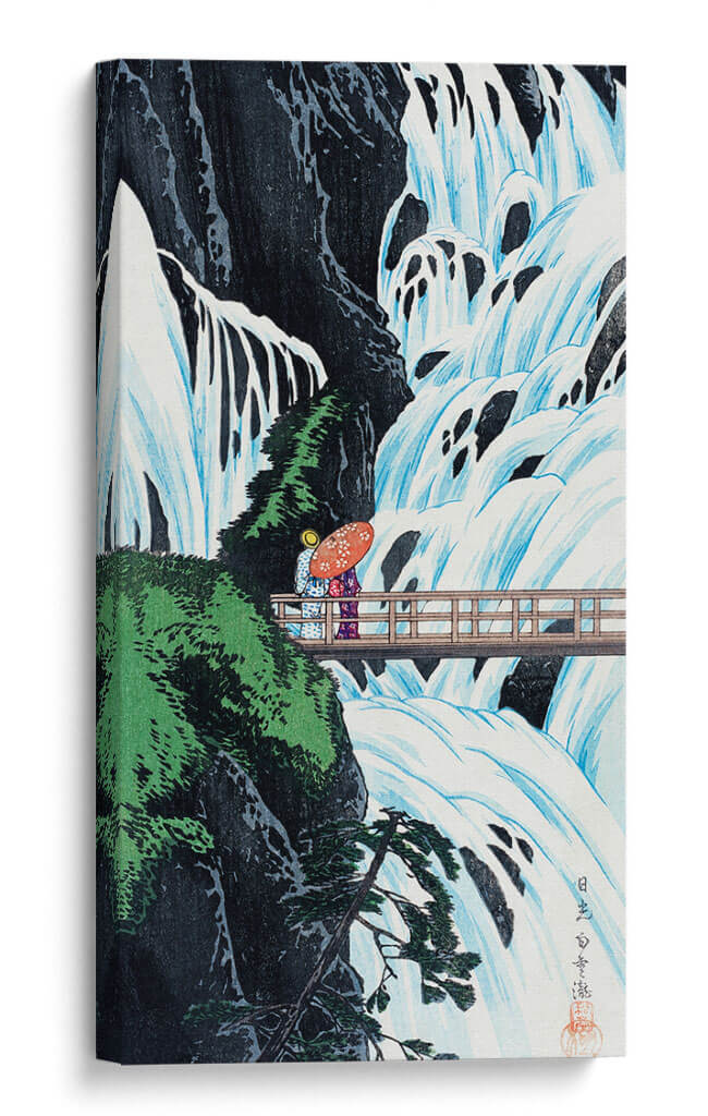 Cascada Shiragumo de Nikkō - Hiroaki Takahashi | Cuadro decorativo de Canvas Lab