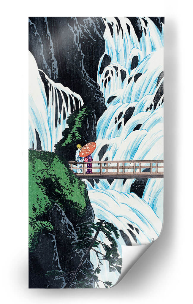 Cascada Shiragumo de Nikkō - Hiroaki Takahashi | Cuadro decorativo de Canvas Lab