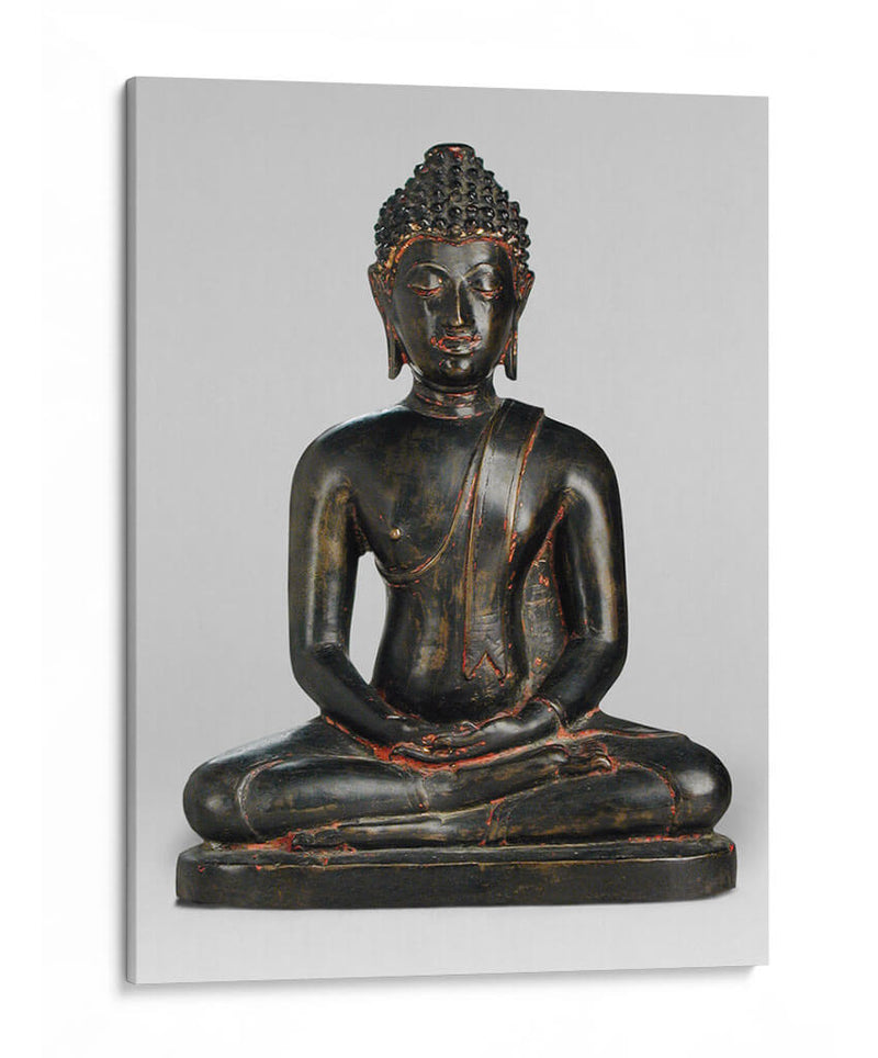 Escultura de Buda Shakyamuni durante el siglo XV | Cuadro decorativo de Canvas Lab