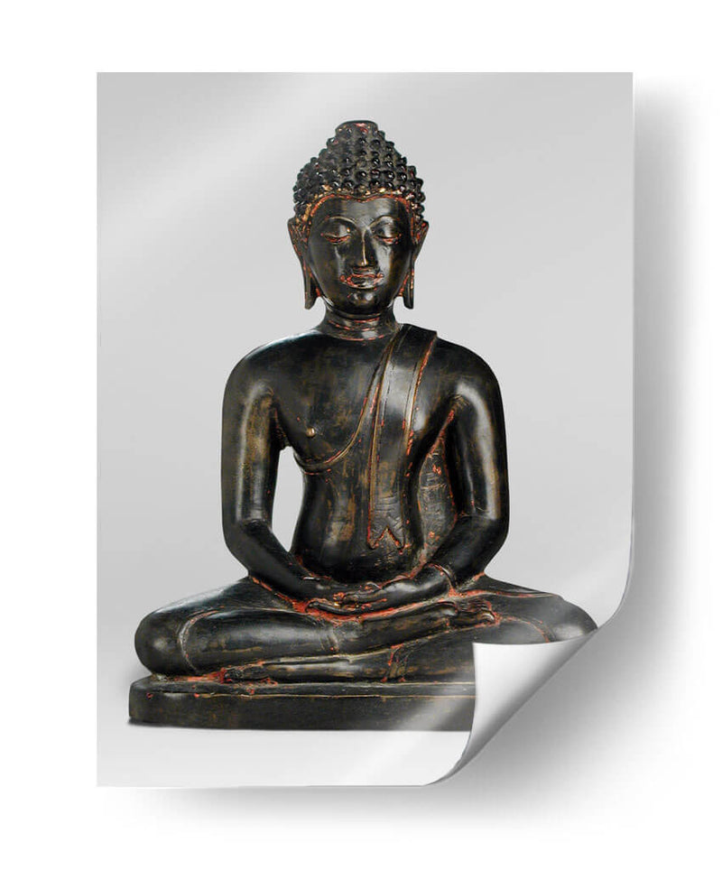 Escultura de Buda Shakyamuni durante el siglo XV | Cuadro decorativo de Canvas Lab