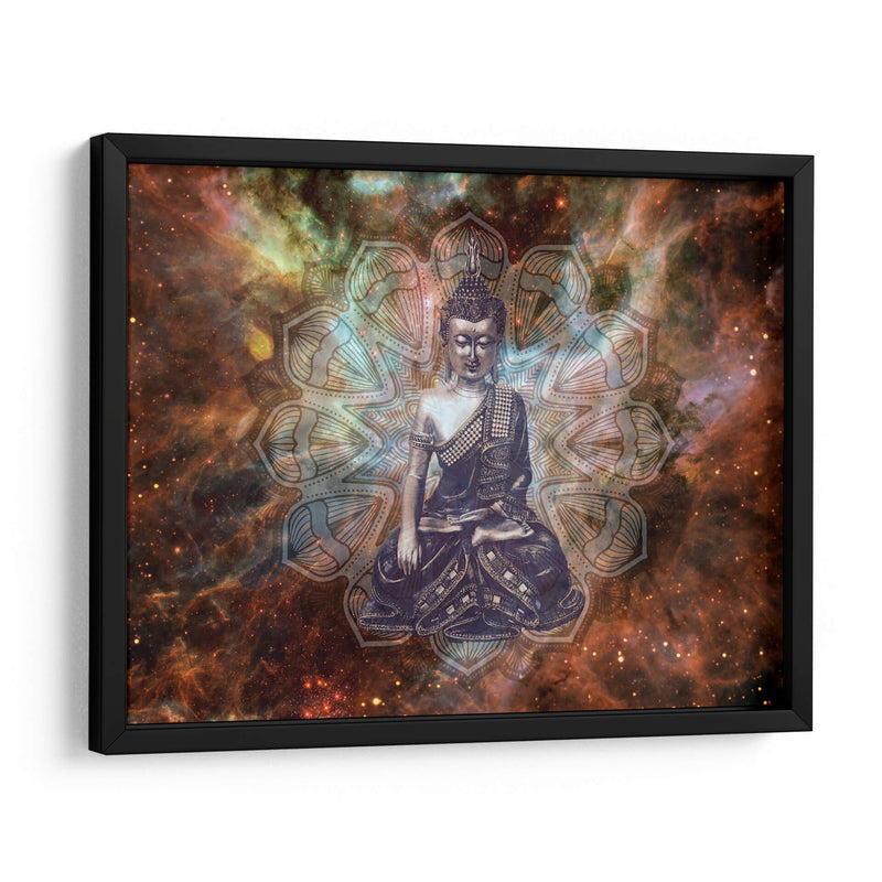 Buda en el cosmos | Cuadro decorativo de Canvas Lab