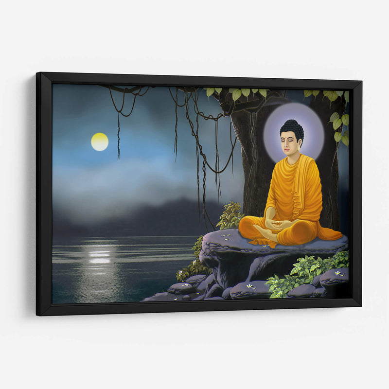 Noche de meditación | Cuadro decorativo de Canvas Lab