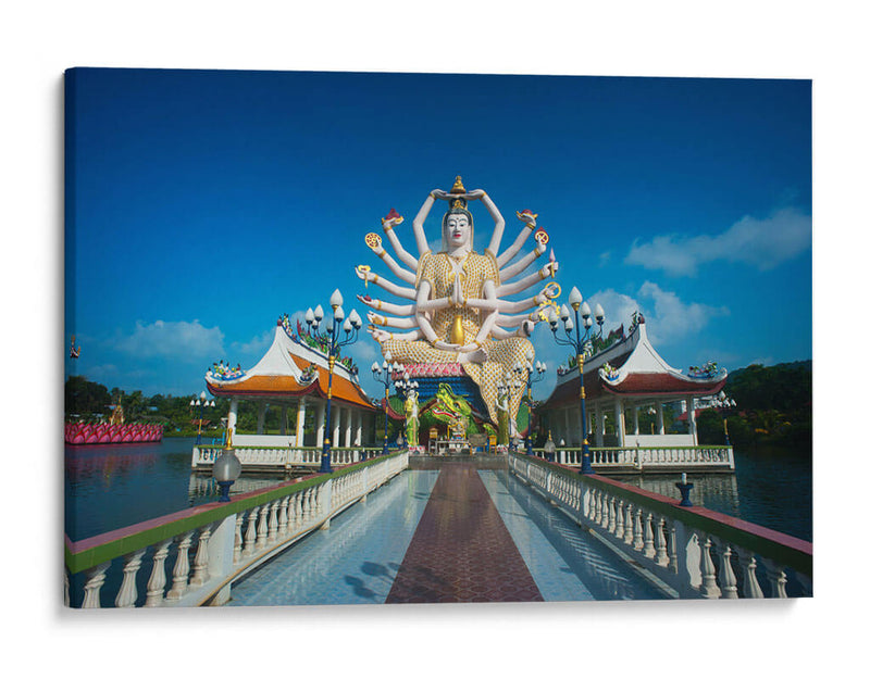 Wat Plai Laem | Cuadro decorativo de Canvas Lab