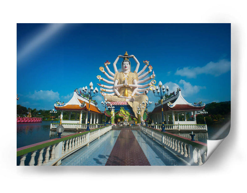 Wat Plai Laem | Cuadro decorativo de Canvas Lab