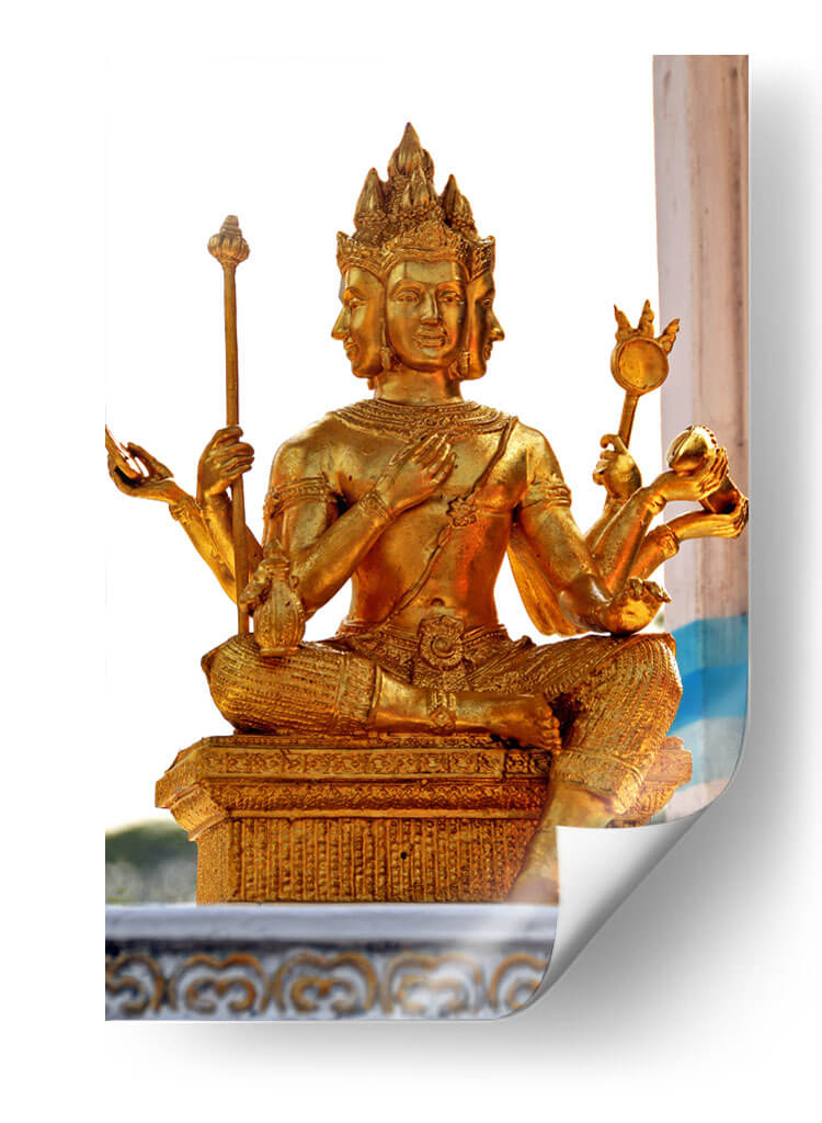Buda de cuatro caras (Brahma) | Cuadro decorativo de Canvas Lab