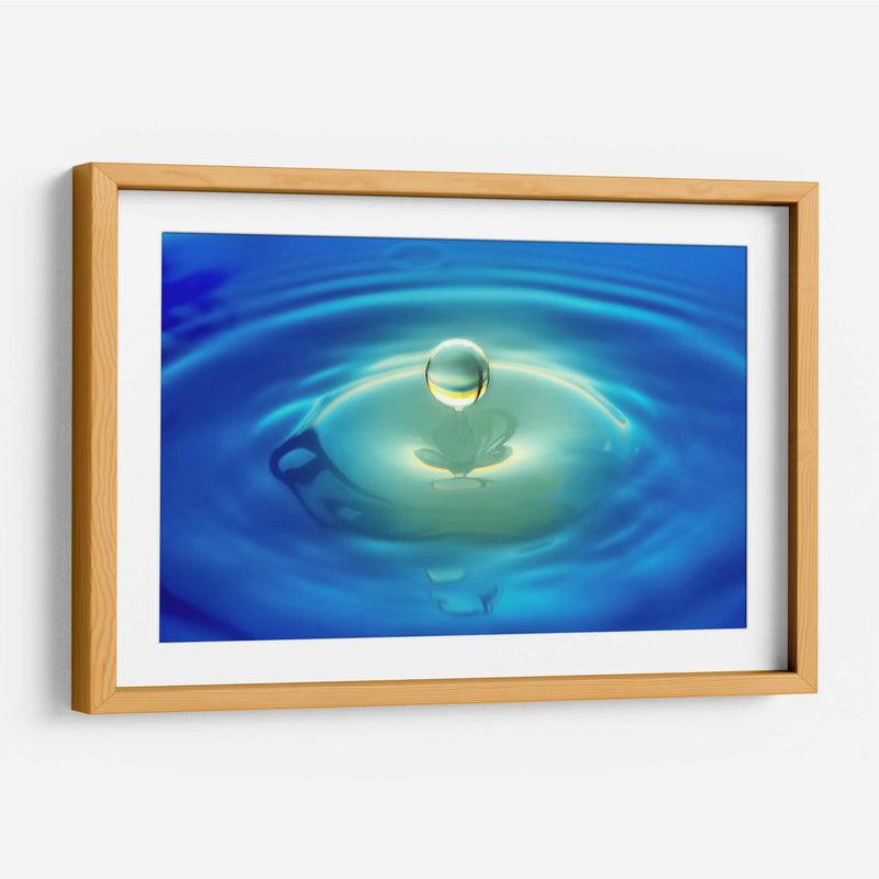 Gota aquamarina | Cuadro decorativo de Canvas Lab