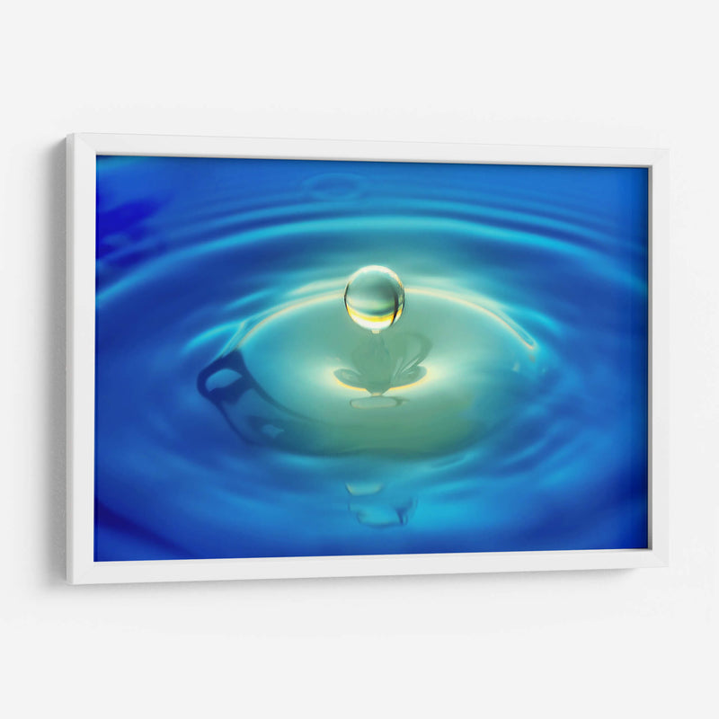 Gota aquamarina | Cuadro decorativo de Canvas Lab