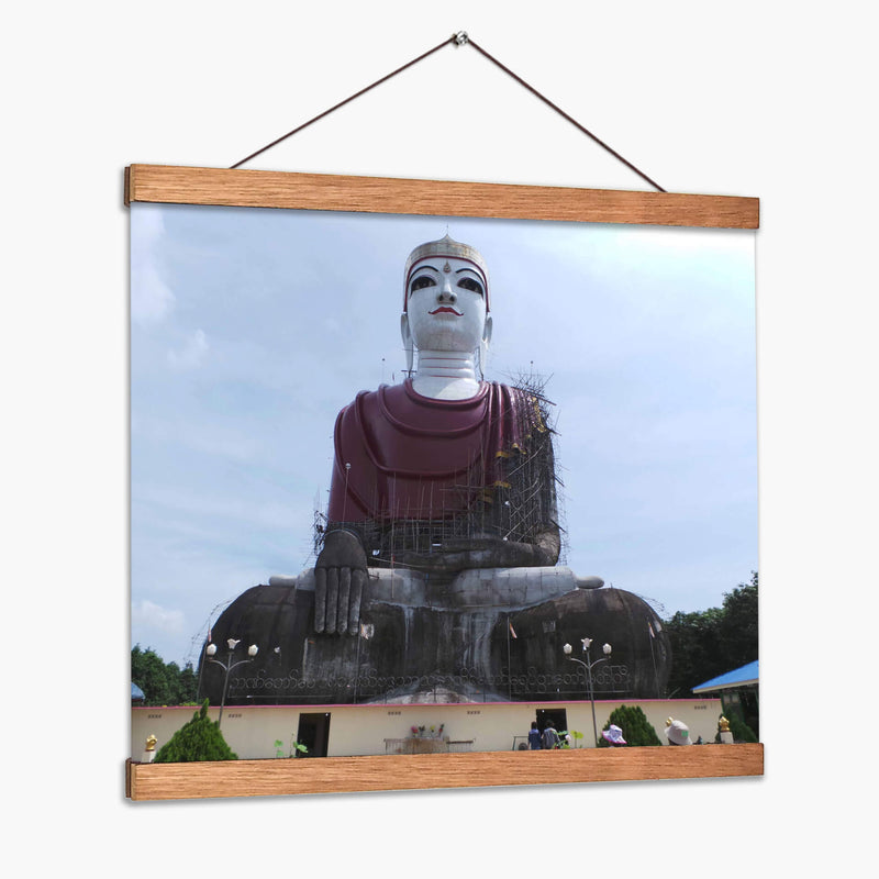 Templo del Buda sentado de Win Sein | Cuadro decorativo de Canvas Lab