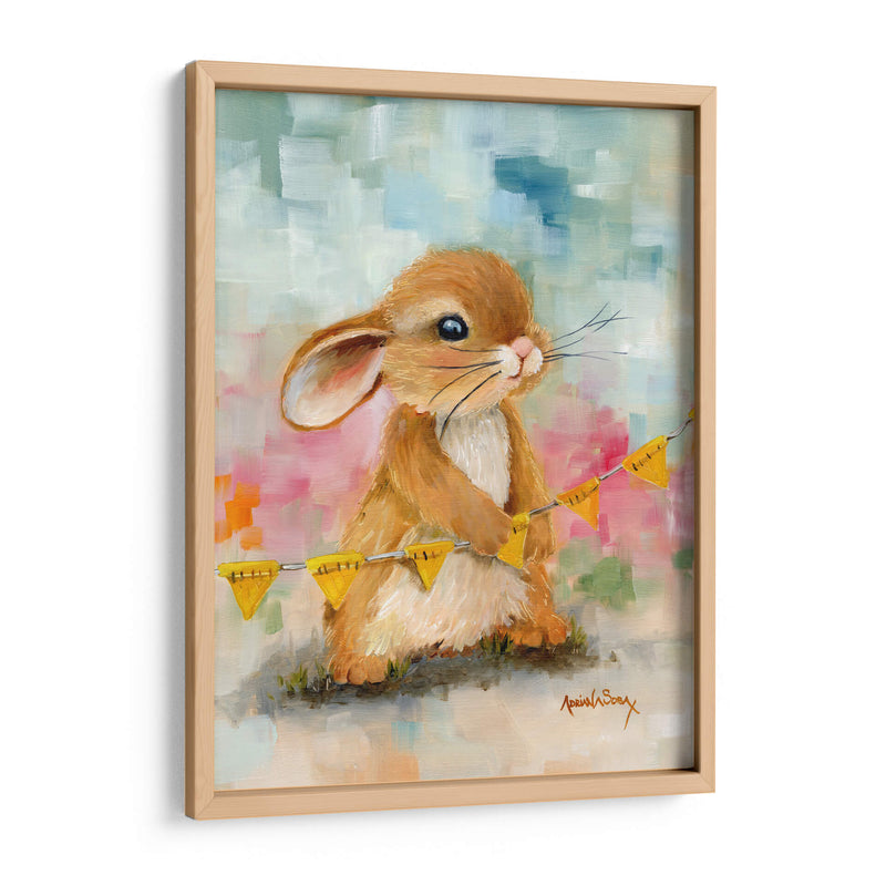 Pequeño conejo con suerte - Adriana Sosa | Cuadro decorativo de Canvas Lab