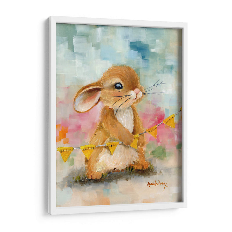 Pequeño conejo con suerte - Adriana Sosa | Cuadro decorativo de Canvas Lab