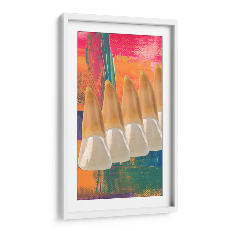 Blanco diente - Odontograma Mx | Cuadro decorativo de Canvas Lab