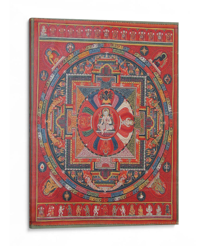 Amoghapasha - Avalokiteshvara (Lazo infalible) | Cuadro decorativo de Canvas Lab