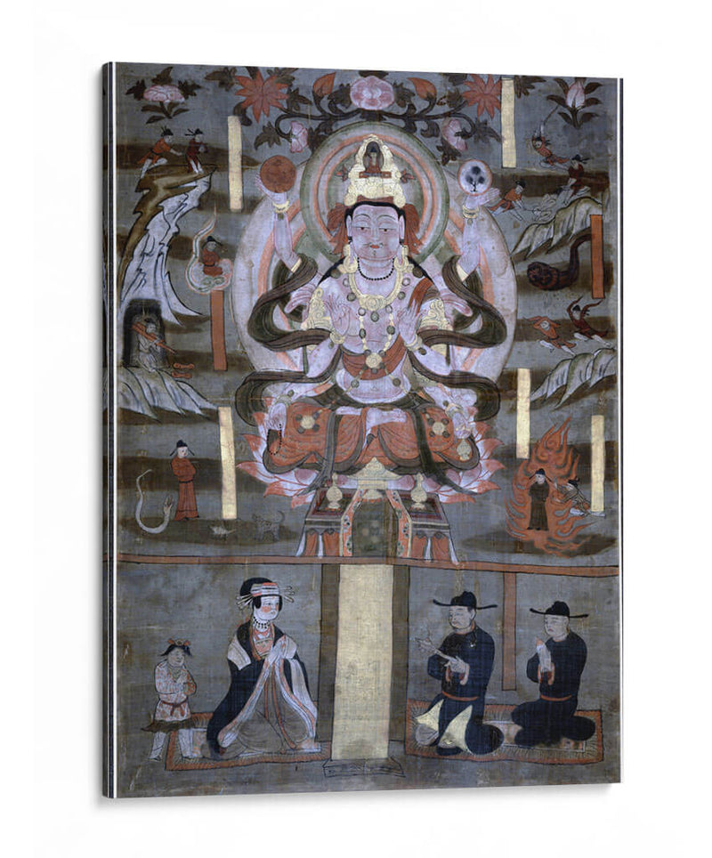 Avalokiteshvara como salvador de los peligros | Cuadro decorativo de Canvas Lab