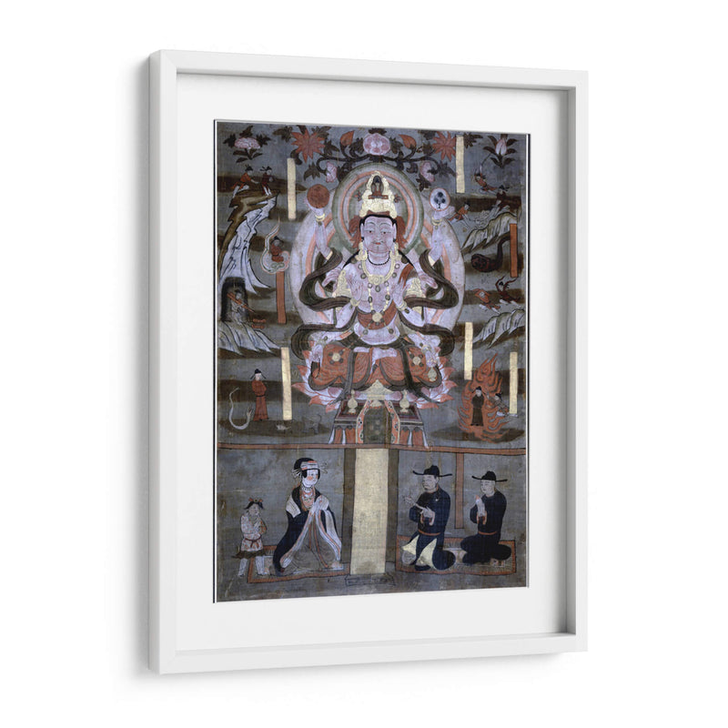 Avalokiteshvara como salvador de los peligros | Cuadro decorativo de Canvas Lab
