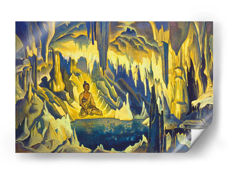 Buda, el conquistador - Nicholas Roerich | Cuadro decorativo de Canvas Lab