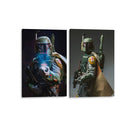 Boba Fett - Set de 2 - Action Geek - Cuadro decorativo | Canvas Lab