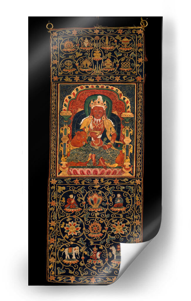 Dios del Fuego, Agni, del Buda de la Mandala Medicinal | Cuadro decorativo de Canvas Lab