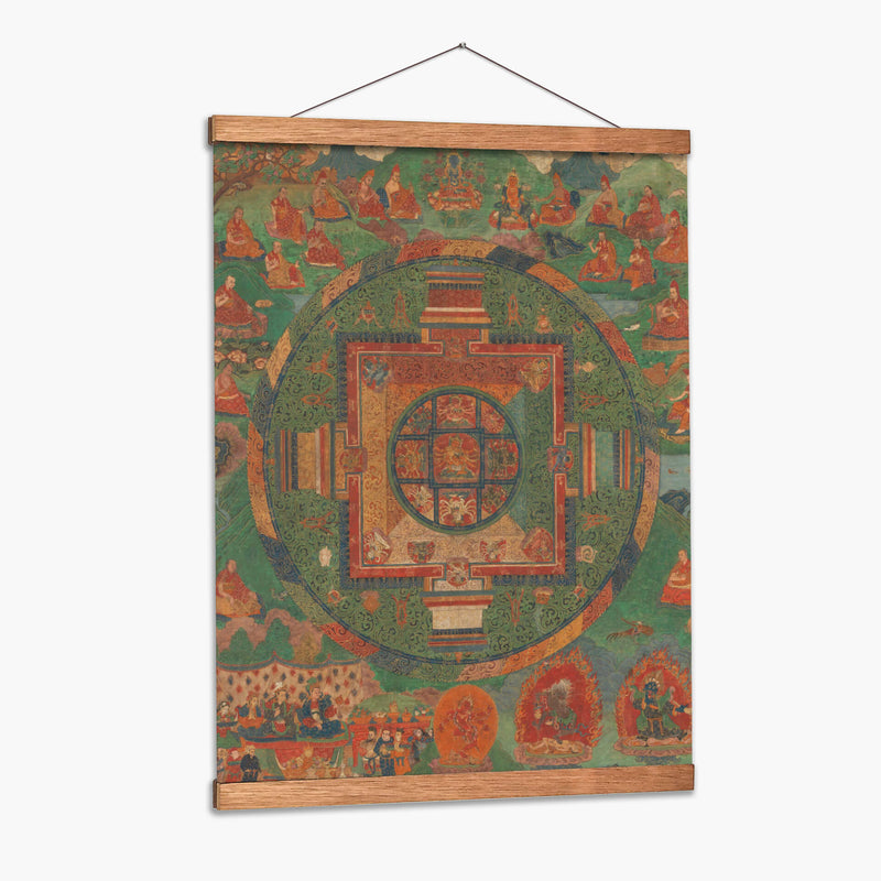 Guhyasamaja Manjuvajra Mandala | Cuadro decorativo de Canvas Lab