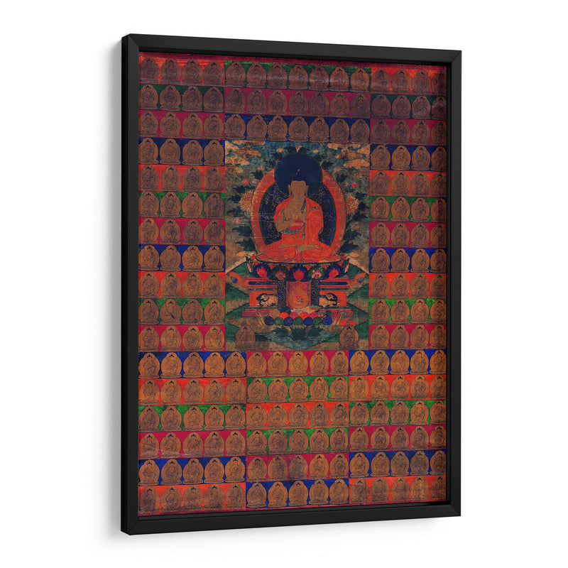 Maitreya y los mil Budas | Cuadro decorativo de Canvas Lab