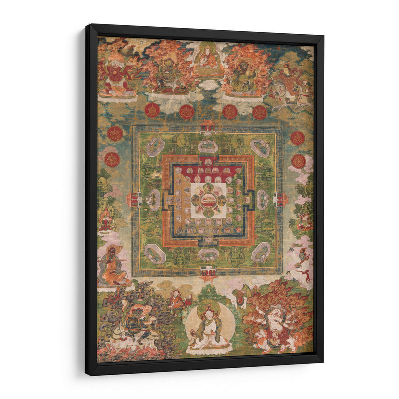 Mandala de Buda medicinal | Cuadro decorativo de Canvas Lab