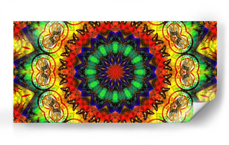 Mandala animal | Cuadro decorativo de Canvas Lab
