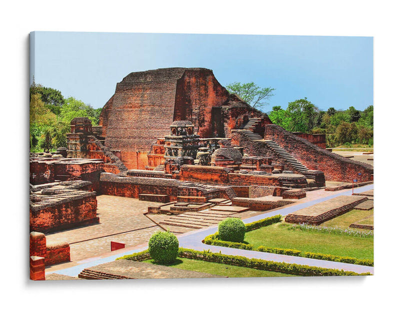 Nalanda Mahavihara, Bihar | Cuadro decorativo de Canvas Lab