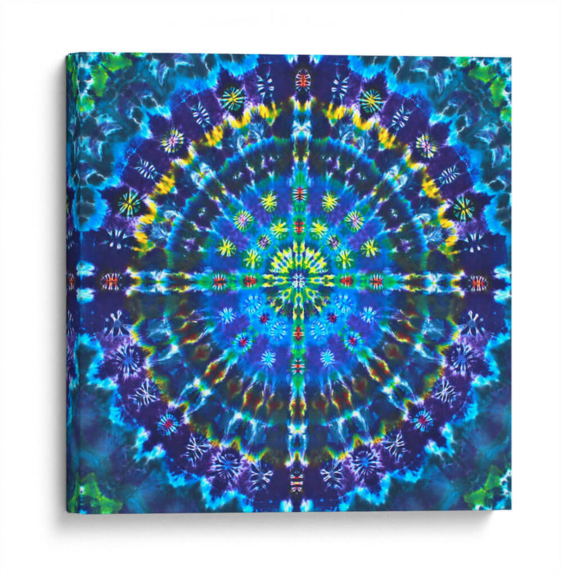 Mandala azulada | Cuadro decorativo de Canvas Lab