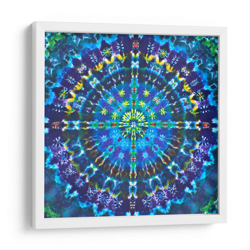 Mandala azulada | Cuadro decorativo de Canvas Lab
