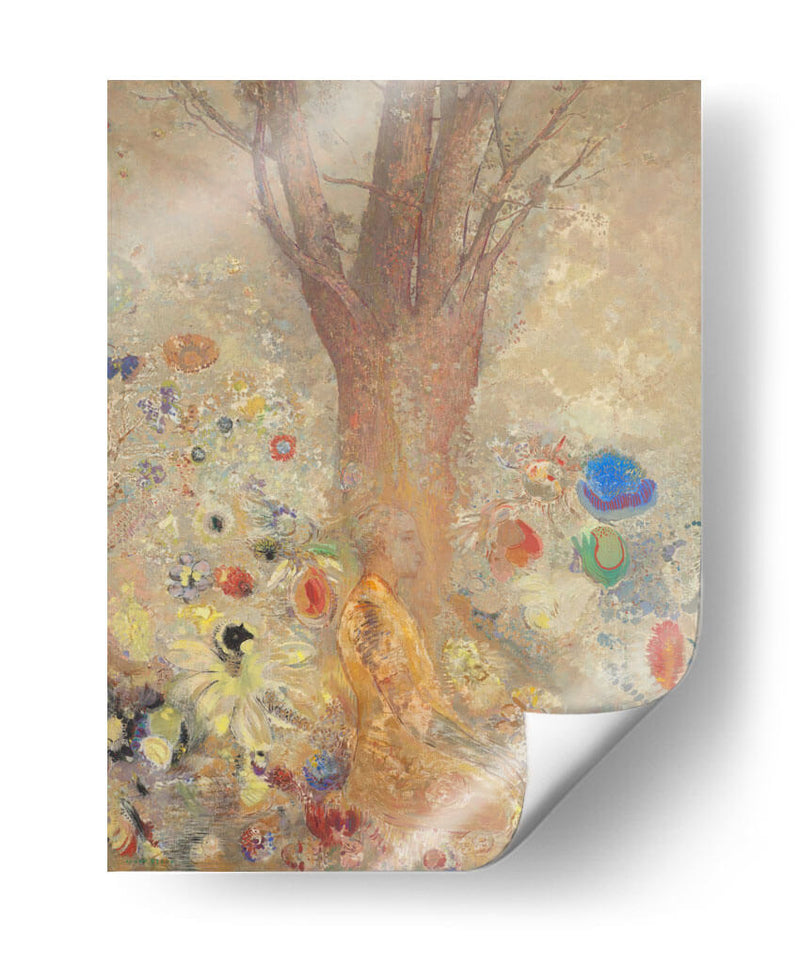 El Buda - Odilon Redon | Cuadro decorativo de Canvas Lab