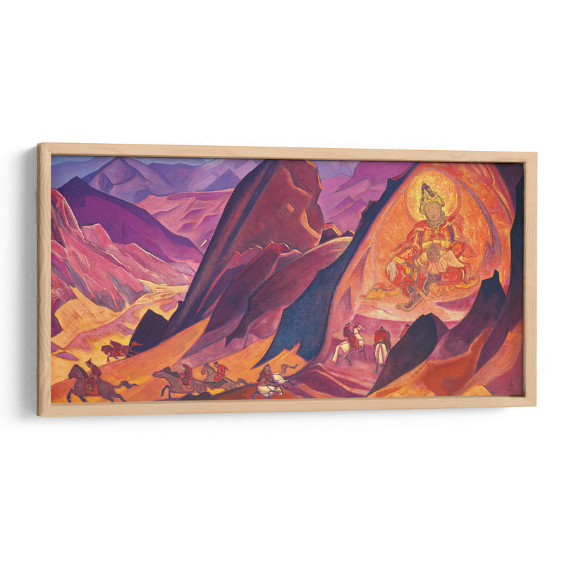 El mando de Rigden Jyepo - Nicholas Roerich | Cuadro decorativo de Canvas Lab
