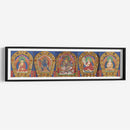 Canon budista del dragón tibetano (imágenes de figuras sagradas budistas) | Cuadro decorativo de Canvas Lab