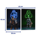 Los caza recompensas - Set de 2 - Action Geek - Cuadro decorativo | Canvas Lab