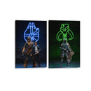 Los caza recompensas - Set de 2 - Action Geek - Cuadro decorativo | Canvas Lab
