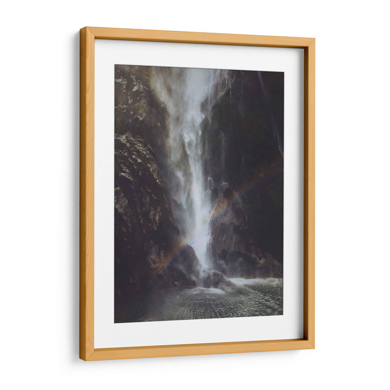 Arcoíris y cascada | Cuadro decorativo de Canvas Lab